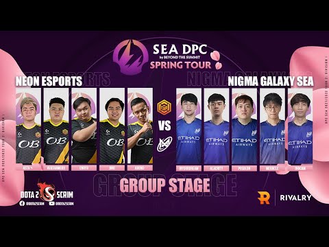 Neon Esports vs Nigma Galaxy SEA - DPC SEA 2021/22 Tour 2: Division I - Group Stage - B03