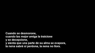 3) No llora (Habla tu espejo) - Cuarteto de Nos | Letras