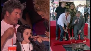 Simon Cowell's Son Eric's PRICELESS Reaction To Dad's Hollywood Walk Of Fame