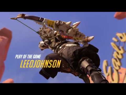 Hanzo Okami Skin - Overwatch Gameplay