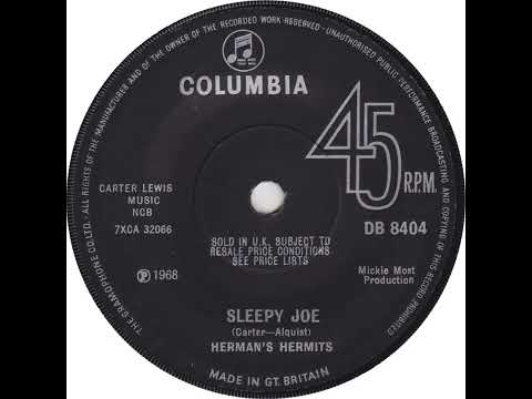 UK New Entry 1968 (95) Herman's Hermits - Sleepy Joe