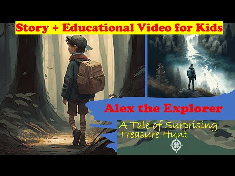 Alex, The Brave Explorer |Best Learning Stories of Kids|Adventure & Education #kidsstory #learnkids