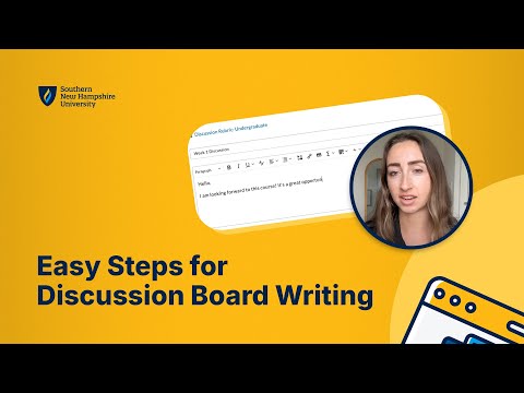 How Do I Create A Discussion Board Post Onlinelearning Assignmenthelp Collegetips