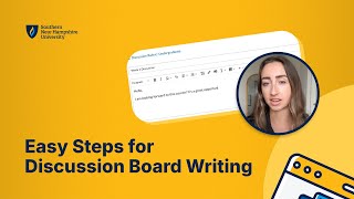 How Do I Create a Discussion Board Post #OnlineLearning #AssignmentHelp #CollegeTips