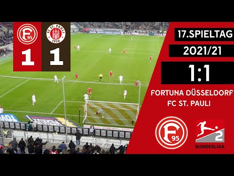 Fortuna Düsseldorf - FC ST Pauli (1:1) Alle Tore & Highlights / 11.12.2021