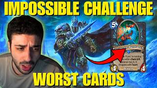 I beat the BEST players with the WORST cards! Death Knight Edition | Hearthstone Cataclysm