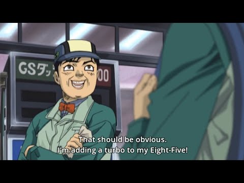 Initial D Stage 4 eps 1-4 english subs