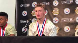 Gateway press conference after winning WPIAL Championship