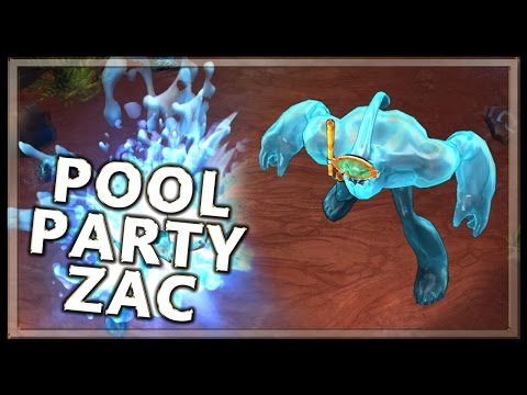 Pool Party Zac - Skin Spotlight - League of Legends