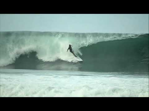 Swellmagnet.com-Swellmagnet owner Mike Durand Gets Totally worked at El Porto surfing the South Bay