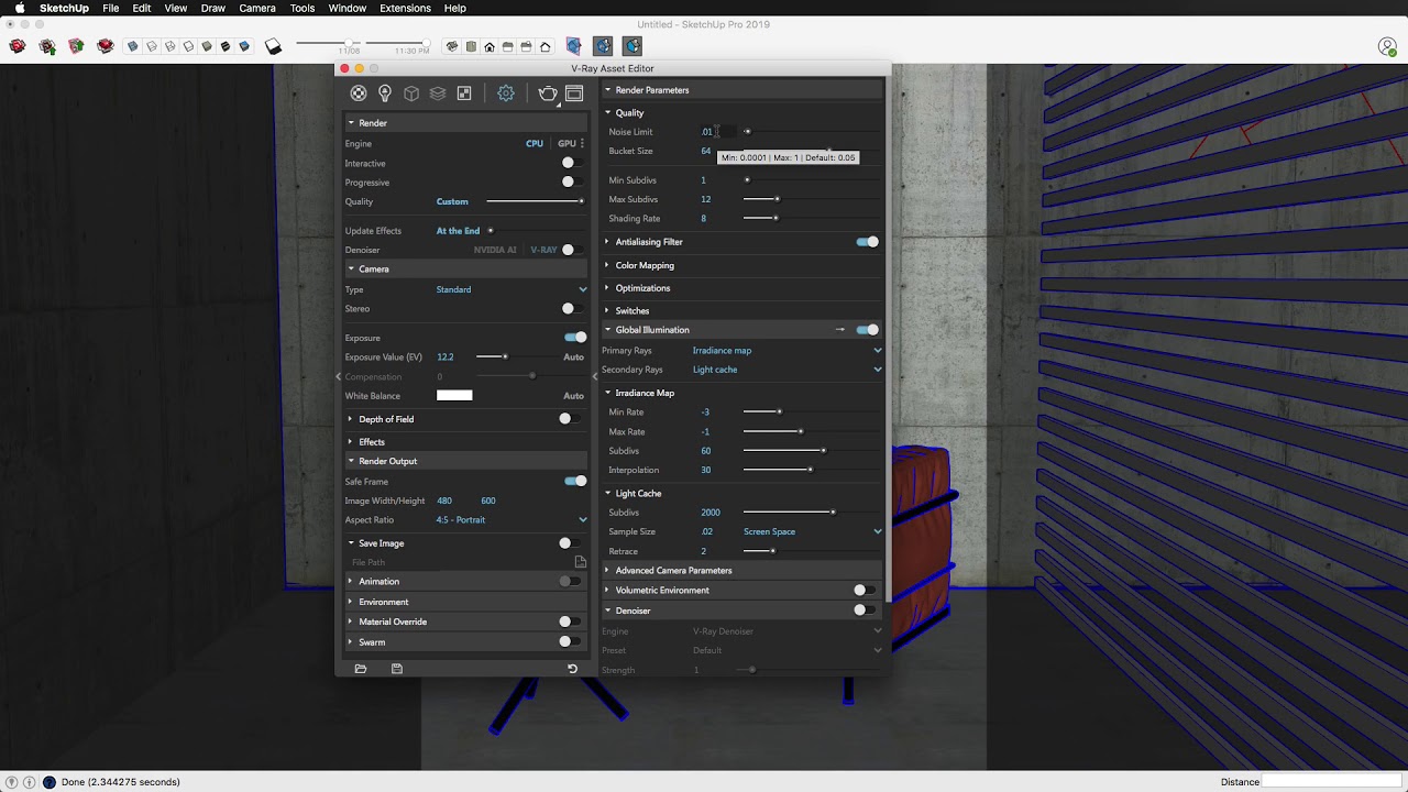 Save Custom V-Ray Render Settings