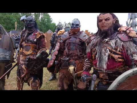 DRACHENFEST 2018 ORKLAGER OCL Zwerge Endschlacht