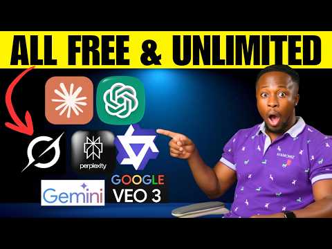 Every Paid AI Is Now FREE & UNLIMITED (100% Legal)