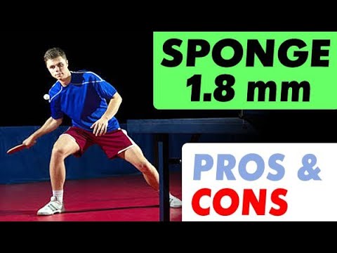 1,8 mm SPONGE: PROS & CONS for rubber like Dr Neubauer DOMINANCE SPIN review test