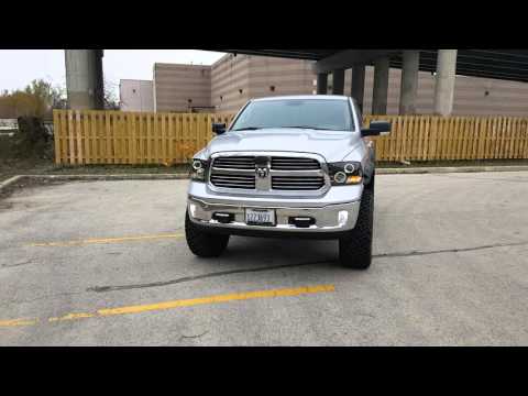 2014 dodge ram 1500 lifted ccfl halo headlights review #2