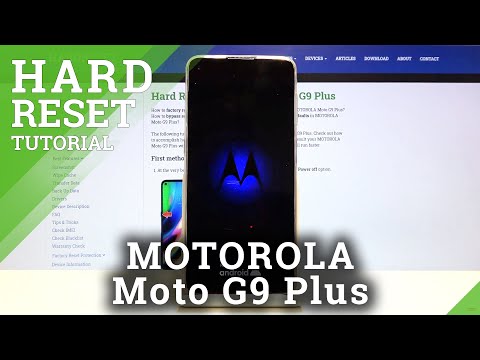 How to Hard Reset MOTOROLA G9 Plus – Wipe Data by Recovery Mode | Screen Lock Removal