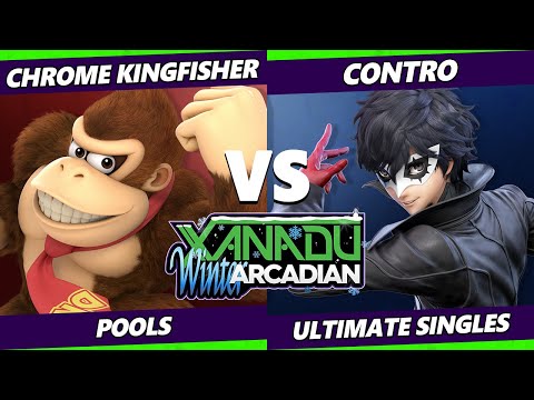 Xanadu Winter Arcadian - Chrome Kingfisher (DK) Vs. Contro (Joker) Smash Ultimate - SSBU