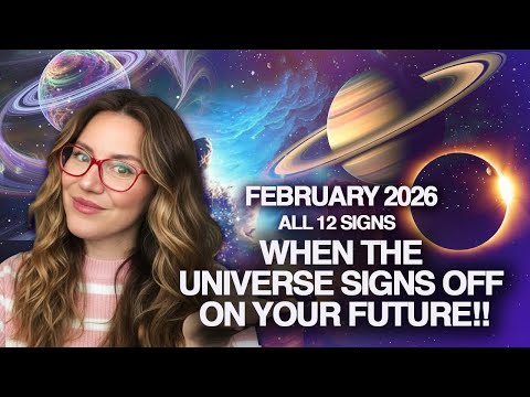 February 2026 Changes EVERYTHING: A NEW 36-Year Cycle + Eclipse! All 12 Signs with Timestamps