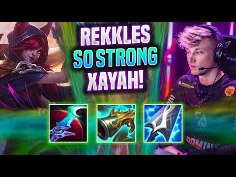 REKKLES IS SO STRONG WITH XAYAH! - KC Rekkles Plays Xayah ADC vs Zeri! | Season 2022