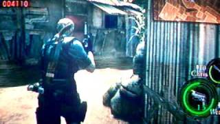 preview picture of video 'resident evil 5 slayer wesker'