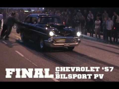 Muscle car street drag racing - Birka cup 3