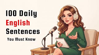 100 Daily English Sentences You Must Know | Learn English Speaking & Improve Your Fluency Fast