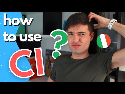 How To Use CI in Italian: Learn Italian CI and its use in conversation (eng audio)