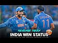 India Win Status India Vs New Zealand Revenge Status