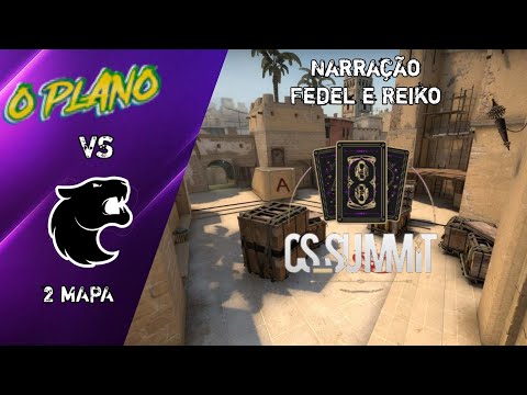 O PLANO vs FURIA #2 Segundo Mapa Mirage cs_summit 8