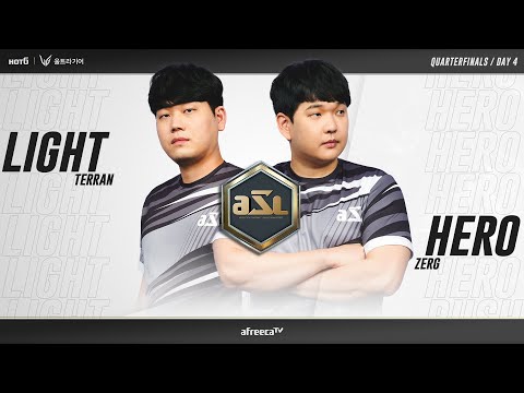 [ENG] ASL S12 Ro.8 Match 4 (Light vs Hero) - ASL English (StarCastTV English)