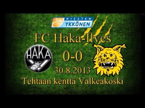 FC Haka-Ilves 0-0 30 8 2013 Miesten Ykkönen kooste