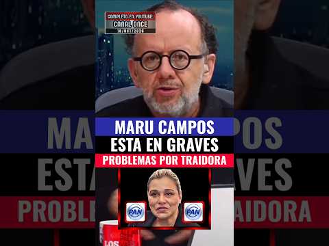 Periodistas exhiben el grave problema que tiene la panista Maru Campos!!