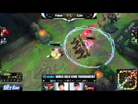 Korea Solo King - Day 4 - Faker vs Cain