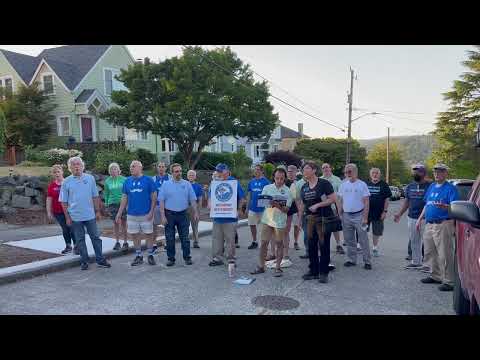 National Night Out - SeaChordsmen VLQ sings Down Our Way
