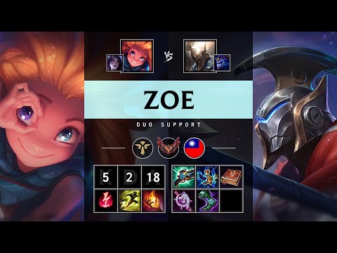 Zoe Support vs Pantheon - TW Grandmaster Patch 25.18