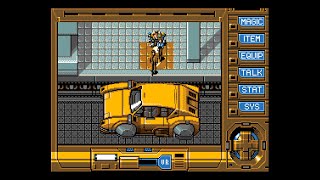 MSX Turbo R Game: Illusion City (1991 Micro Cabin)