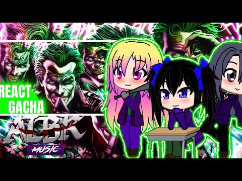 Animes Reagindo ao Rap dos Coringas (as na descrição) @ALBKMUSIC   #123