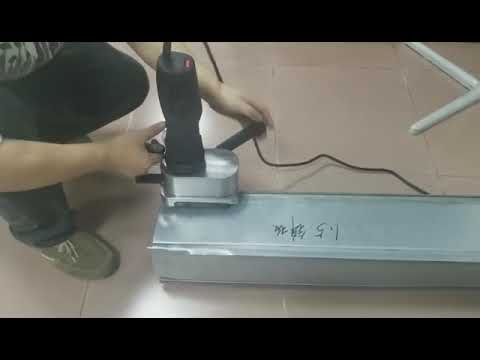 L 15 Pittsburgh seam closer for duct by Preda Machine