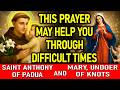 A Prayer With Mary Undoer Of Knots And Saint Anthony For Peace