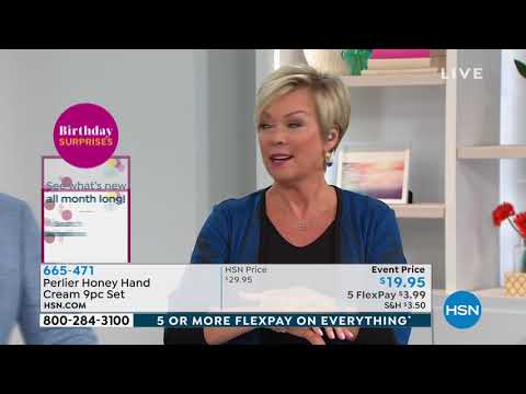 Perlier Honey Hand Cream 9piece Set