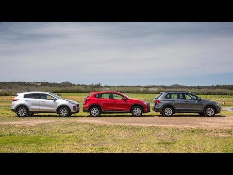 Battle Of Unequal 2019 Volkswagen Tiguan vs 2019 Kia Sportage vs 2019 Mazda CX-5