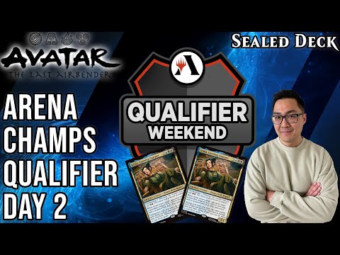 Day 2 Of Qualifier Weekend And I Opened Double Azula! | Qualifier Weekend Day 2 | TLA Sealed | MTGA