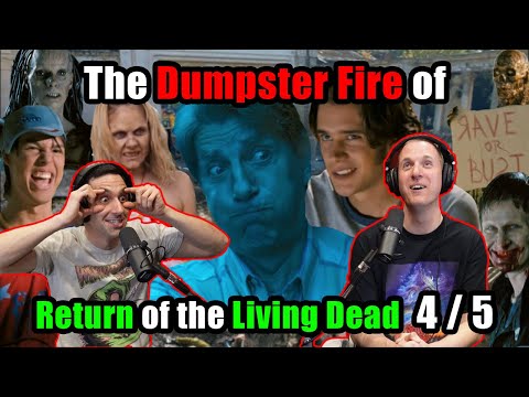 The Dumpster Fire of Return of the Living Dead 4 & 5 | Highlight Clip from SLASH Cinema Ep. 10