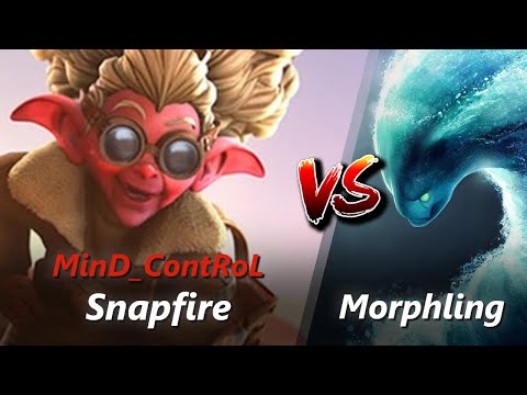 MinD_ContRoL offlane Snapfire vs Morphling/Monkey King | First 10 minutes