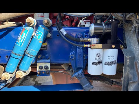 Установка топливной дизельной системы FASS Fuel Systems 165GPH Cummins ISX15 Peterbilt 389