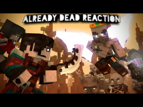 Reacting To Already Dead (A Minecraft Music Video) By Rainimator
