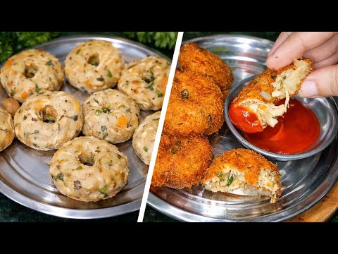 Sabse Zyada Viral Iftar Snack 🔥 Russian Chicken Donuts Recipe