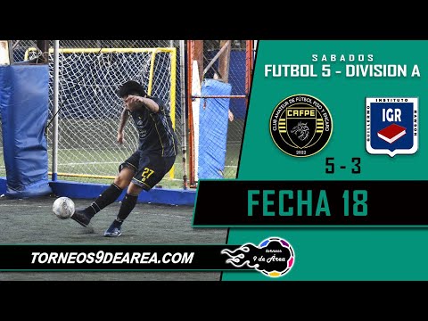 Piso Y Encaro vs Rawson FC - Futbol 5 A sabados - Torneos 9 de Area 🏆⚽️