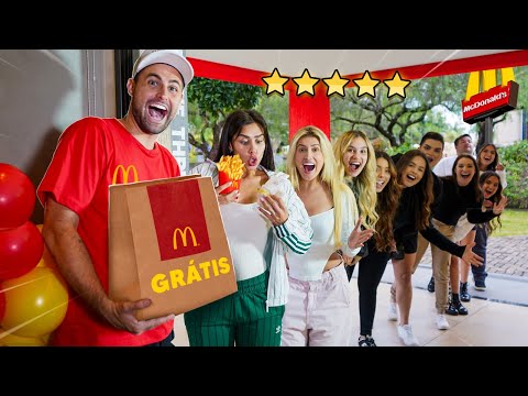 TRANSFORMEI MINHA CASA NO MCDONALD'S!!