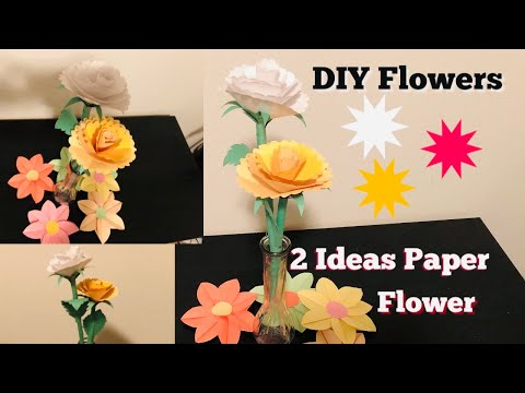 How To Make Paper Flowers | DIY Paper Flowers